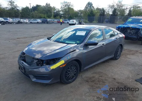 2016 Honda Civic Lx из США, поврежденный, VIN 2HGFC2F54GH527210